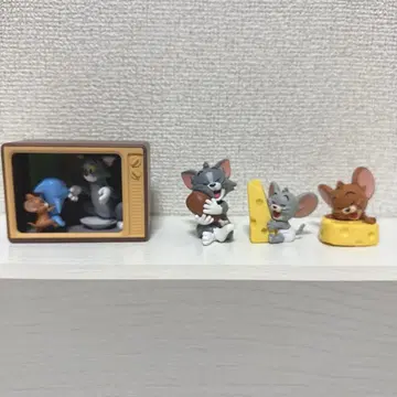 톰과 제리 피규어 4점 set