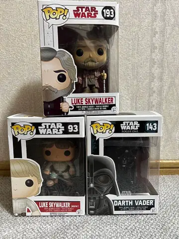 스타 워즈 피규어 세트 루크 스카이워커 다스 베이더