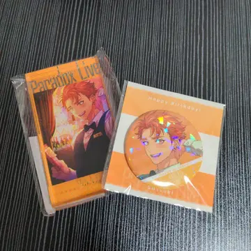 파라라이 아칸야츠라 사츠키 BIRTHDAY 아크릴 블록 홀로그램 캔뱃지