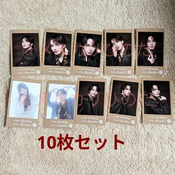 생일 기념 포트레이트 사진 11장 세트