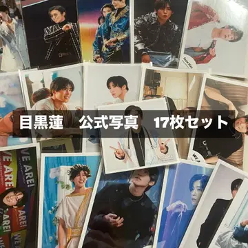 메구로 렌 공식 사진 17장 세트