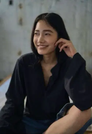 Hanes 헨리넥 롱 슬리브 T셔츠 DODO 백백