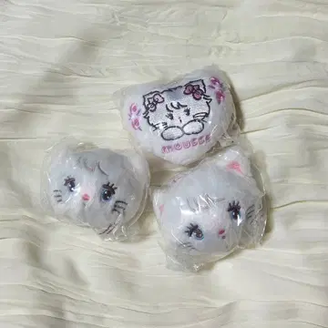 mikko 캐릭터 무스 페이스 마스코트 쿠션 마스코트