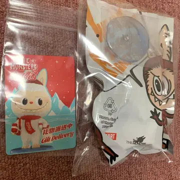 popmart labubu 러브러브 코카콜라 기프트 딜리버리 피규어