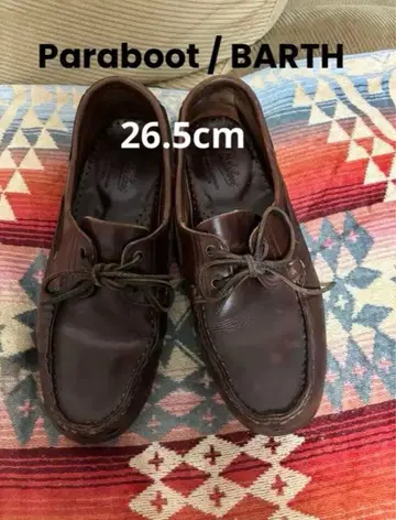 Paraboot / BARTH 데크 슈즈