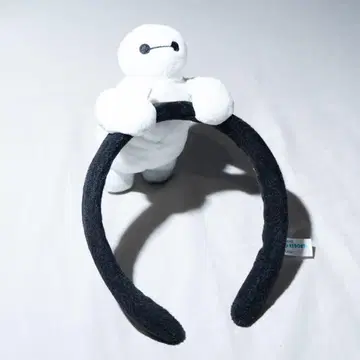 베이맥스 머리띠 블랙