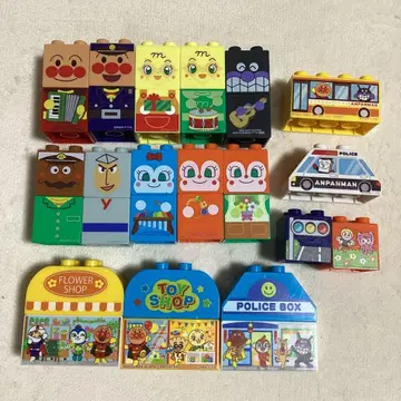 호빵맨 블록라보 블록 세트