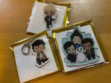 명탐정 코난 아크릴 키링 3개 세트