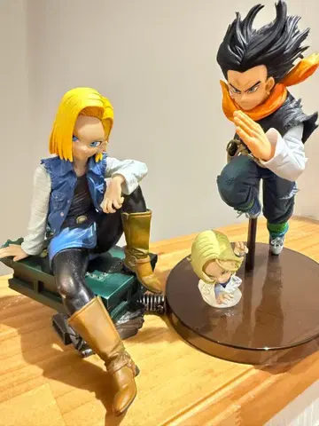 드래곤볼 피규어 인조인간 17호 18호