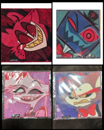 해즈빈 호텔 손수건 4개 세트