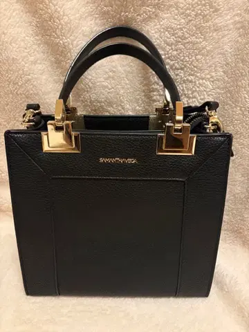 SamanthaVage 심플 BOX 토트백