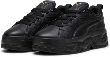 PUMA 블랙 스니커즈