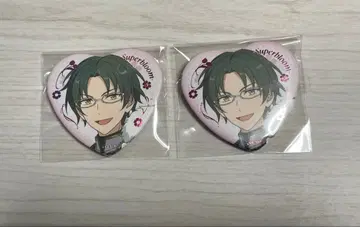 앙스타 스타포니 하트형 캔뱃지 하스미 케이토