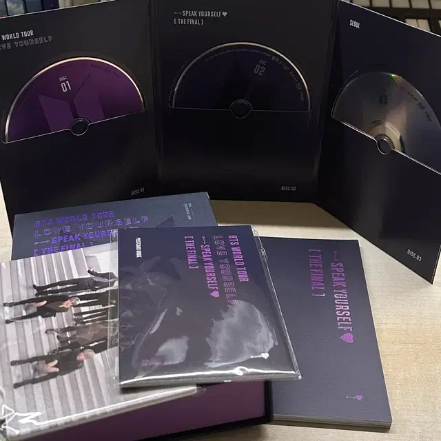 BTS 월드투어 스픽콘 패키지 blu-ray