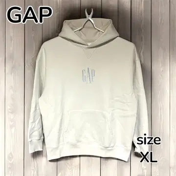 GAP 후드 부착 후드티 속기모 X 사이즈 화이트 후디