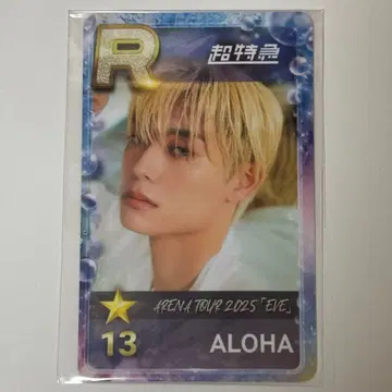 슈스에비 리얼 카드 EVE 초특급 아로하 타카마츠 아로하