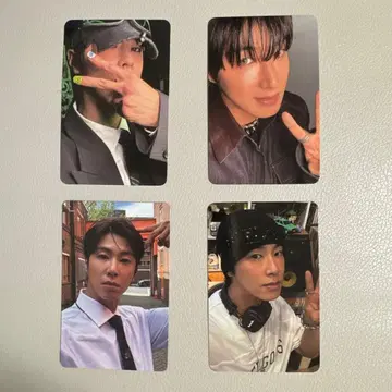 동방신기 유노 솔로 앨범 I-KNOW 트레이딩 카드