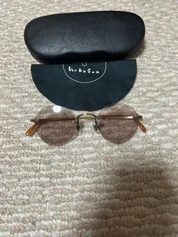 하쿠산 안경 ANAAKI M 안경 클리어/브라운