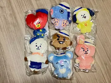 BT21 제일복권 봉제 인형 7종 컴프