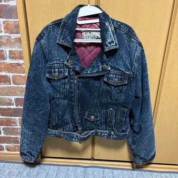 80s 데님 자켓