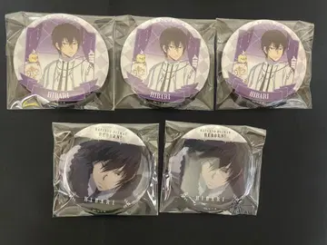 리본 럭키 캔뱃지 히바리 세트