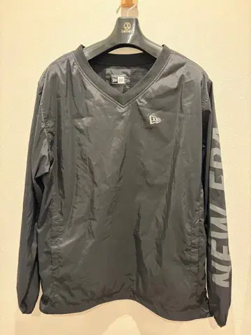 NEW ERA 블랙 긴팔 셔츠 M