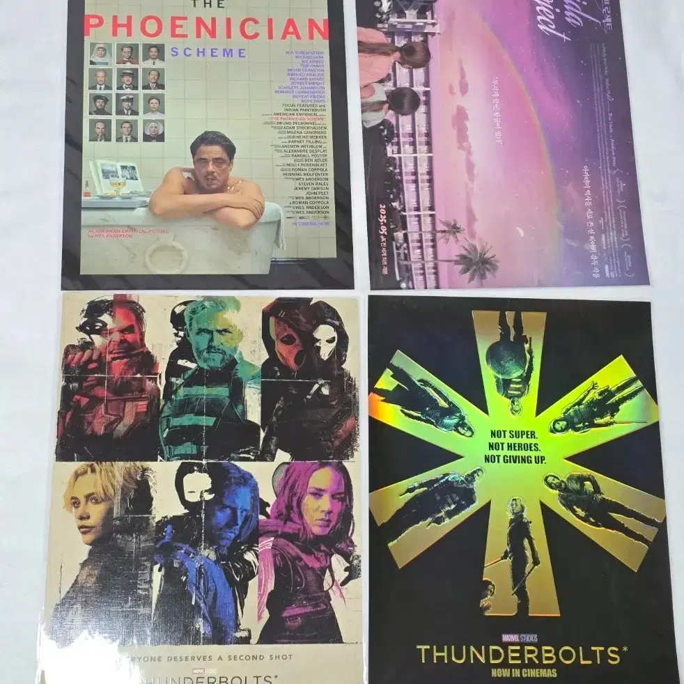The Phoenician Scheme Florida Project Thunderbolts A3 poster