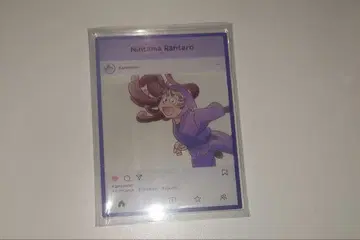 닌타마 아크릴 트레이딩 카드 플레이트 오하마 칸에몬