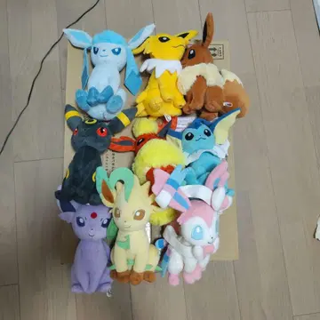 이브이즈 봉제 인형 (베스트 위시 버전)