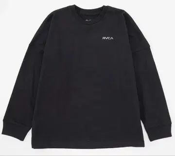 새상품급 A 랭크 정상 가격 7,700엔 RVCA 블랙 롱 슬리브 T셔츠