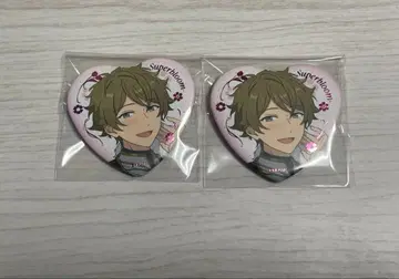 앙스타 스타포니 하트형 캔뱃지 타카미네 미도리