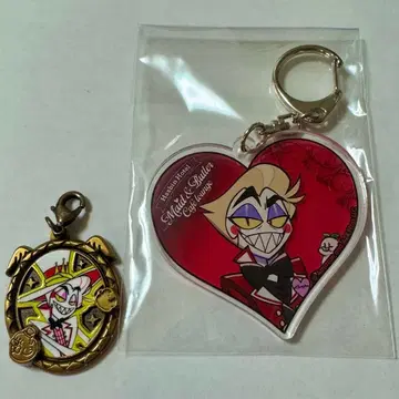 해즈빈 호텔 애니메이트 카페 루시퍼 아크릴 키링 아카페