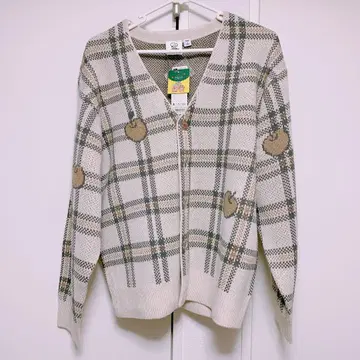 GU 별의 커비 V넥 가디건