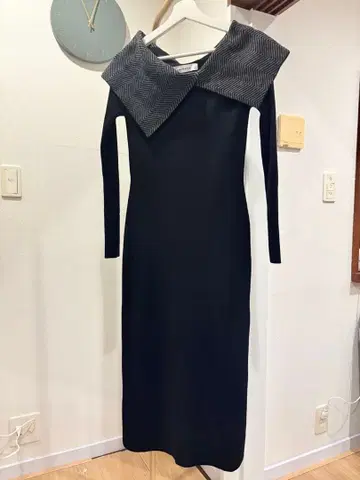 미사용 새상품 헨리 카라 니트 원피스