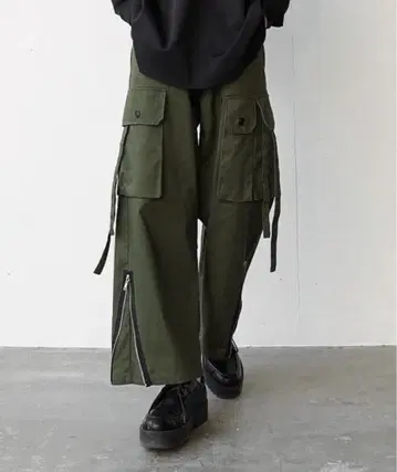 Casper John 파라슈트 카고 팬츠 L 카키