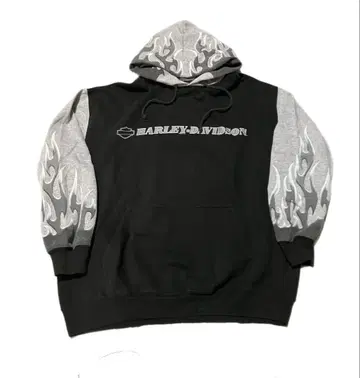 00년대 HARLEY-DAVIDSON 소매 프레임 후드티 vintage