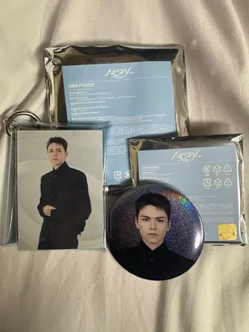 SEVENTEEN _NEW 버논 캔뱃지 미니 파우치