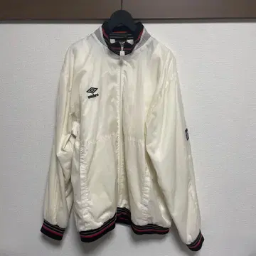 umbro 나일론 자켓 화이트