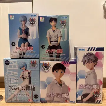 에반게리온 신극장판 피규어 5종 세트