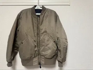 GLOBAL WORK MA-1 플라이트 자켓 M 베이지