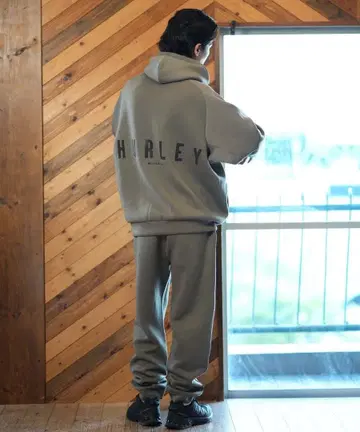Hurley 맨투맨 셋업 그레이 후디&팬츠 L 사이즈