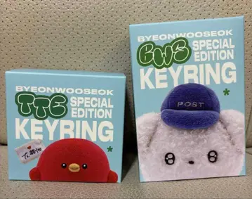 [ 새상품 ] BYEONWOOSEOK 키링 변우석 봉제 인형 세트