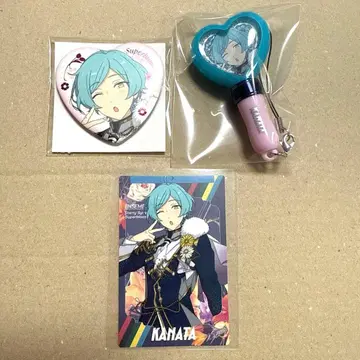 앙스타 스타포니4 심해  하트 캔뱃지 미니 응원봉 카드