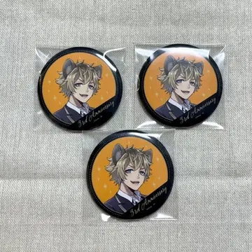 트위스테 라기 3주년 캔뱃지