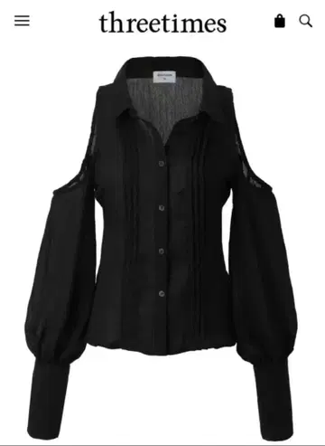 threetimes 재스민 블라우스 Jasmine 상의