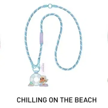 crybaby 스마트폰 스트랩 chilling on the beach