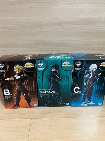 히로아카 월드 히어로즈 미션 제일복권 피규어 세트