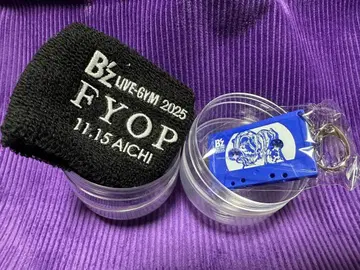 B'z FYOP 가챠 11/15 아이치 한정판 리스밴 & 참