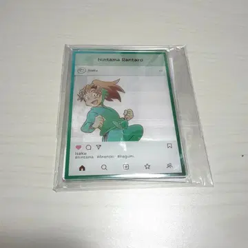 닌타마 닌타마 아크릴 트레이딩 카드 플레이트 젠포지 잇사쿠