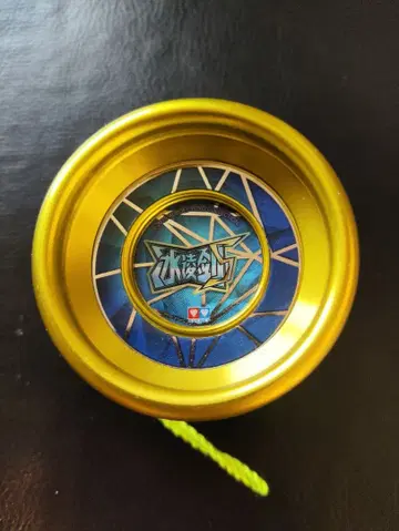 골드 컬러 메탈 요요 Ice Blade